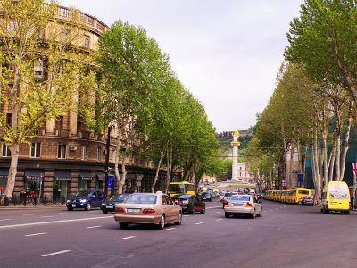 Rustaveli Avenue in Tbilisi