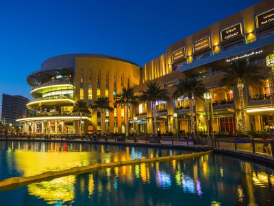 The Dubai Mall in Dubai