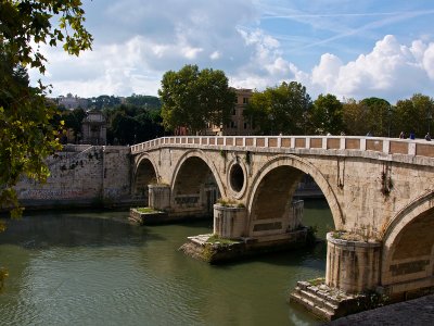 Cavour Bridge in Rome