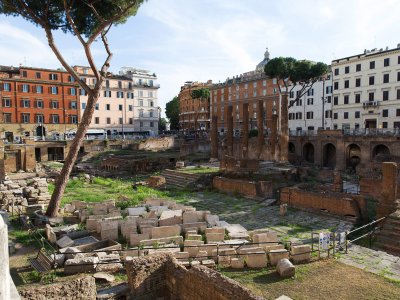 Largo di Torre Argentina in Rome