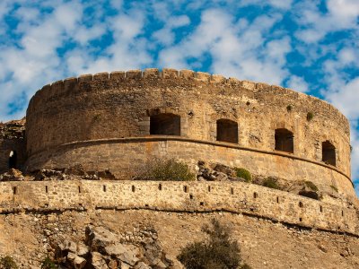 Fortress of Spinalonga on Crete