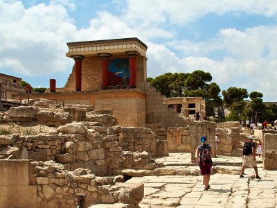 Knossos Palace on Crete
