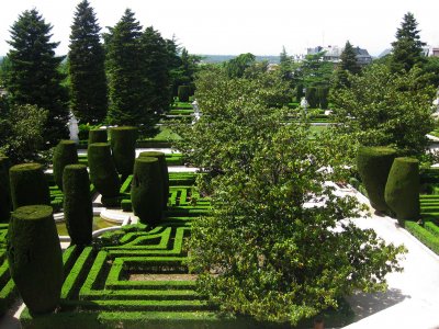 Sabatini Gardens in Madrid