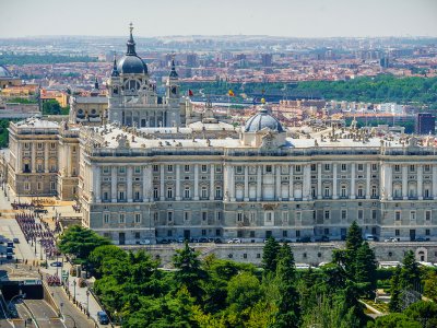 Royal Palace of Madrid in Madrid