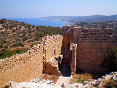 Kritinia Castle on Rhodes