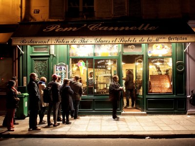Berthillon Cafe in Paris