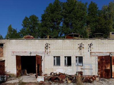 Fire Station in Chernobyl