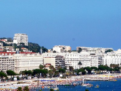 Promenade de la Croisette in Cannes