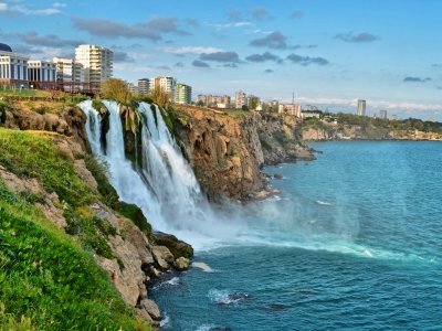 Duden Waterfalls in Antalya