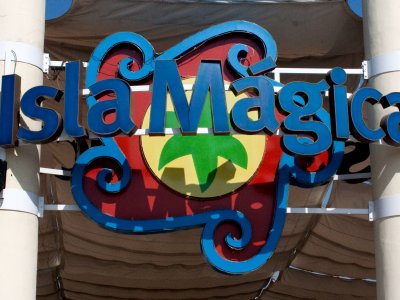 Isla Magica amusement park in Seville