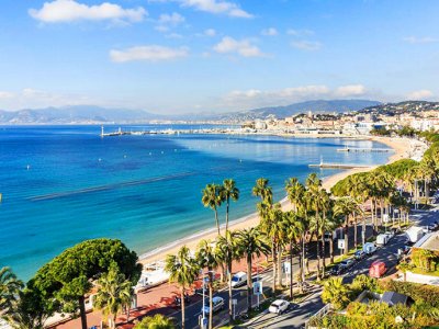 Well-known sights of Cannes