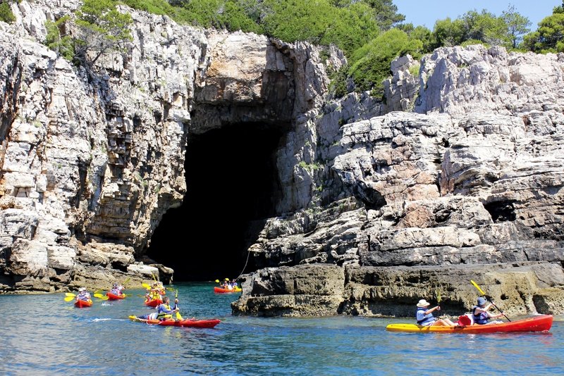 Hidden caves, Dubrovnik