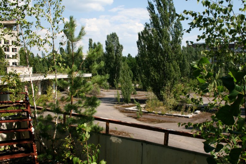 Pripyat city centre