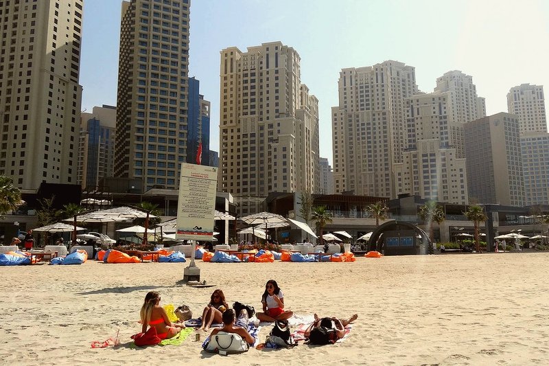 Marina Beach, Dubai