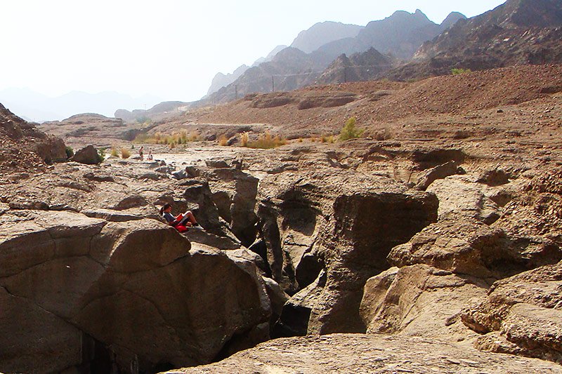 Hatta canyon, Dubai