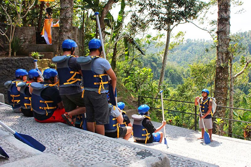 Telaga Waja rafting, Bali