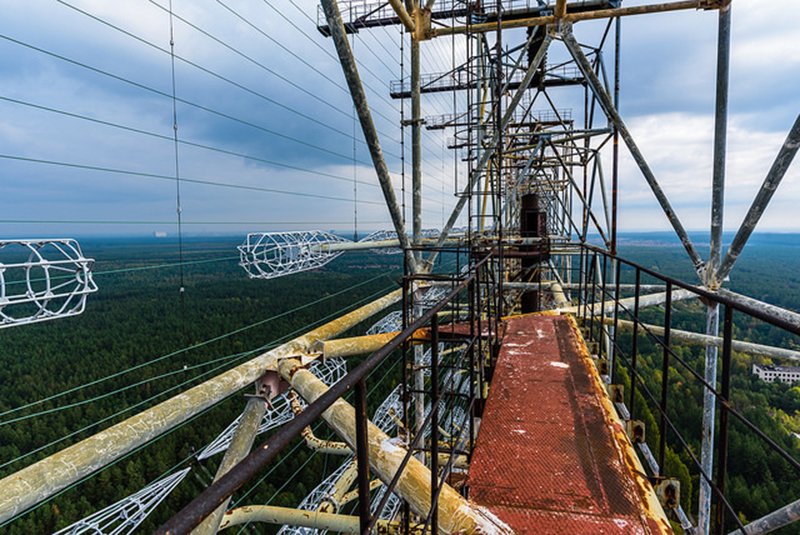 Duga Radar, Chernobyl