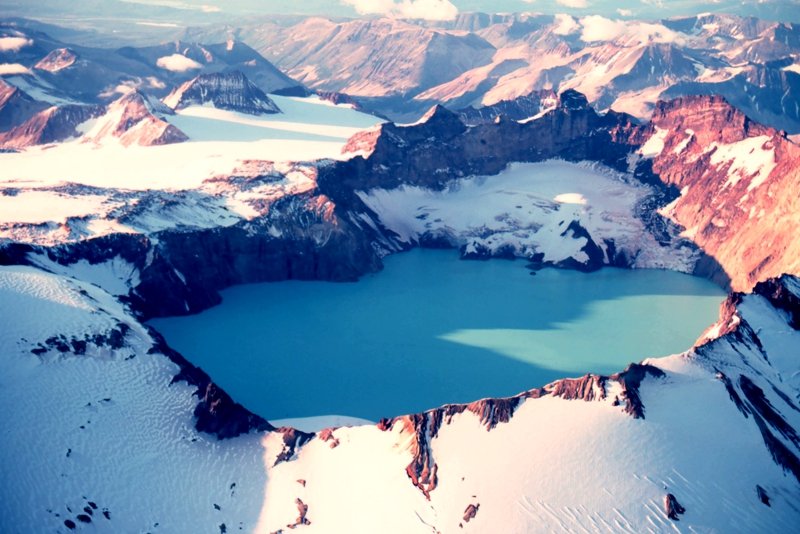 Katmai volcano, Anchorage