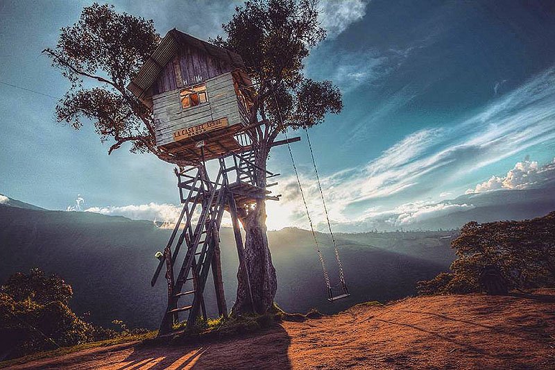 House on the tree, Banos