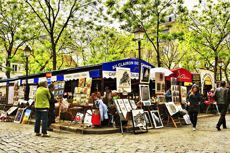 Place du Tertre, Montmartre, Paris