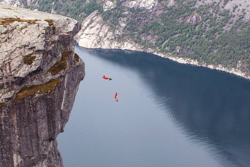 Kjearg base jumping, Stavanger