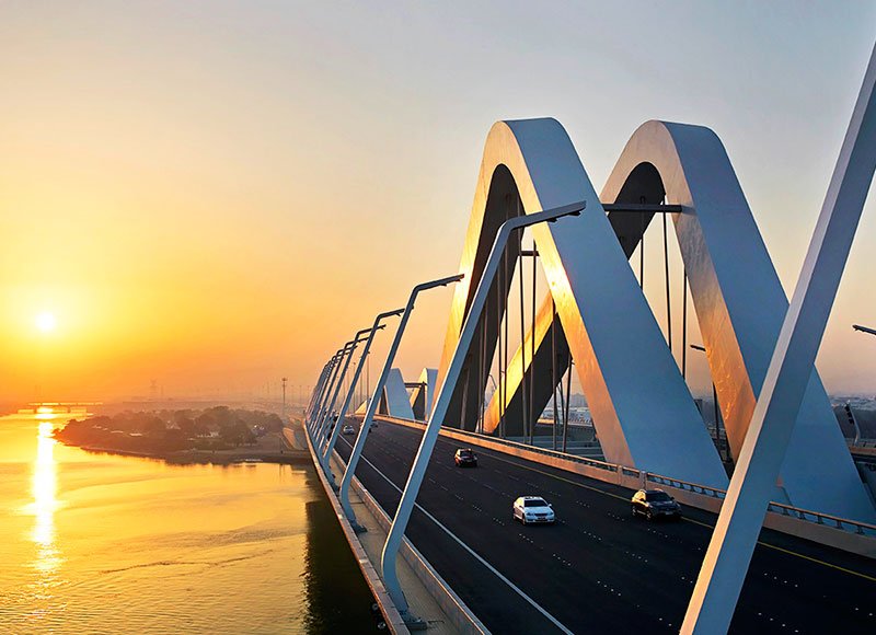 Sheikh Zayed bridge, Abu Dhabi