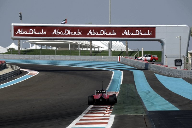 Formula 1 car-racing track, Abu Dhabi