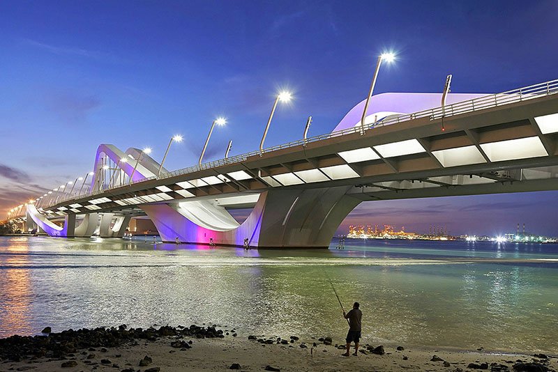 Sheikh bridge, Abu Dhabi