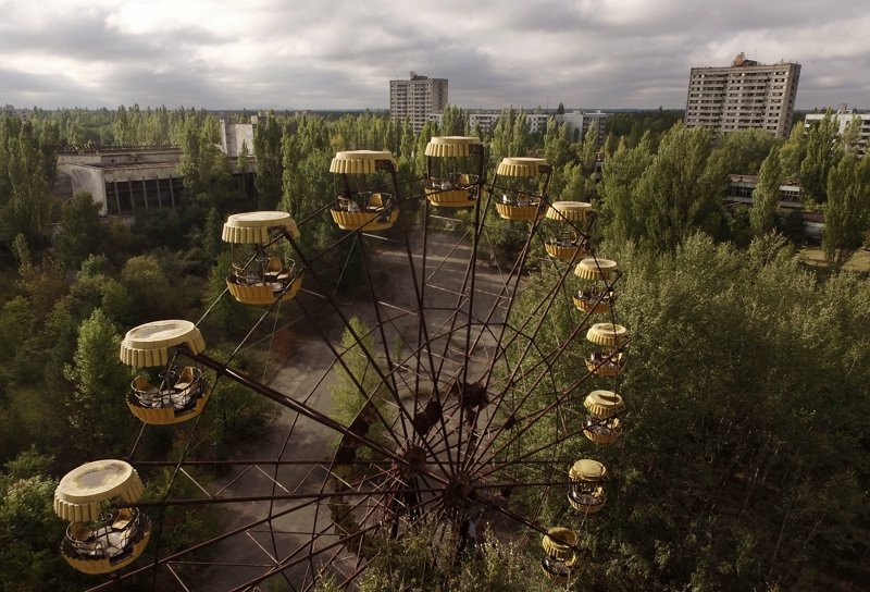 Ferris wheel. Pripyat