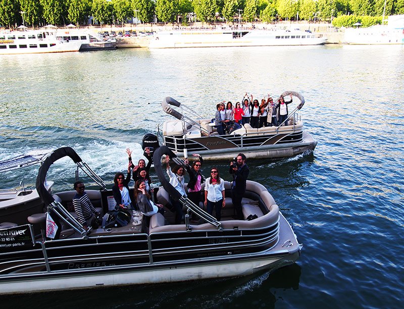 Weekdays cruise on the Seine, Paris