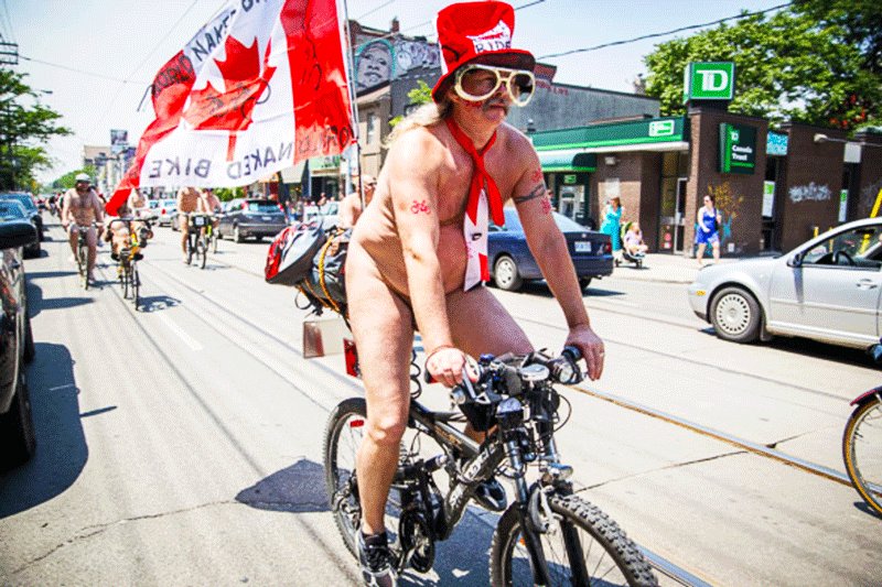 Toronto, World Naked Bike Ride, Toronto