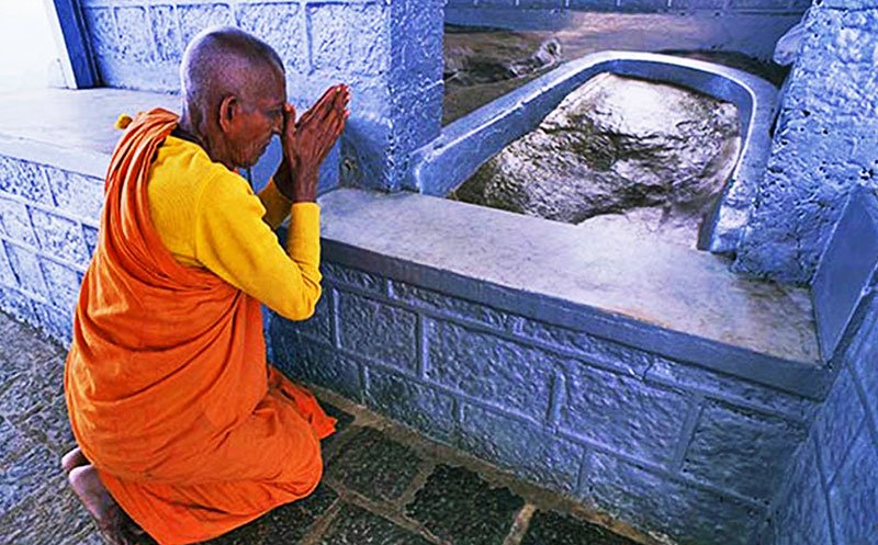 Buddha's footprint, Nuwara Eliya