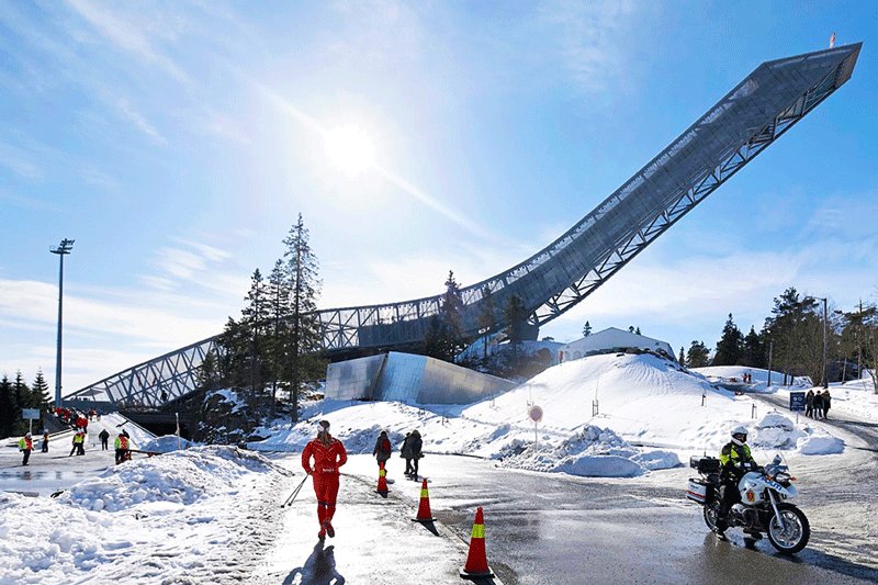 How To Zip Line From The Ski Jumping Hill In Oslo