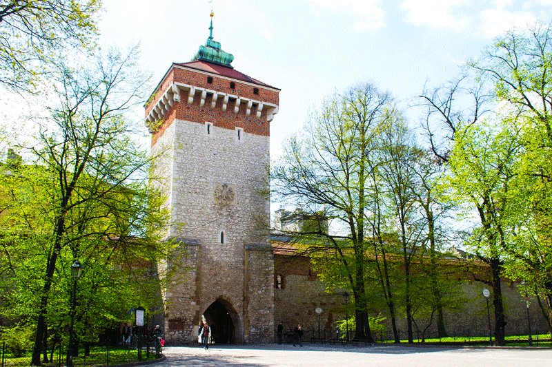 Old Town main entrance, Krakow