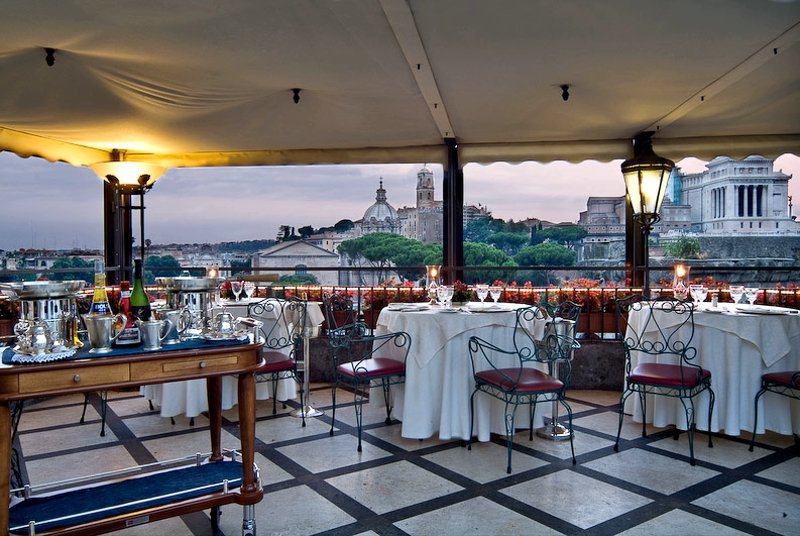 Megalopolis organisere radiator Top-10 restaurants in Rome with an incredible view