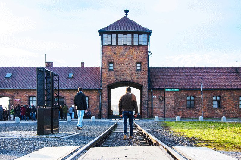 Auschwitz II–Birkenau was the biggest concentration camp in Poland, Krakow