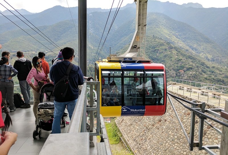 Teleferico-de-Merida departure station, Mérida