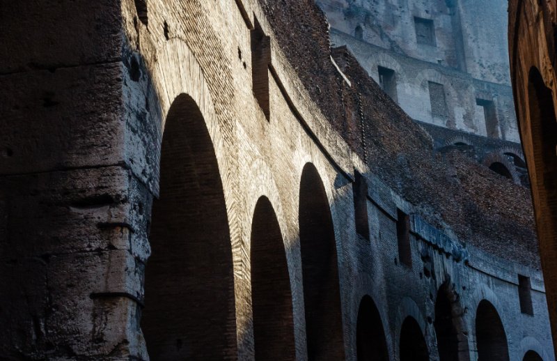 Colosseum walls