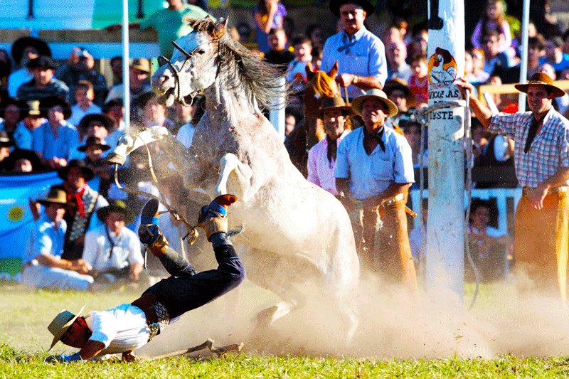 Most drop out of the competition during the first minutes, Tacuarembo