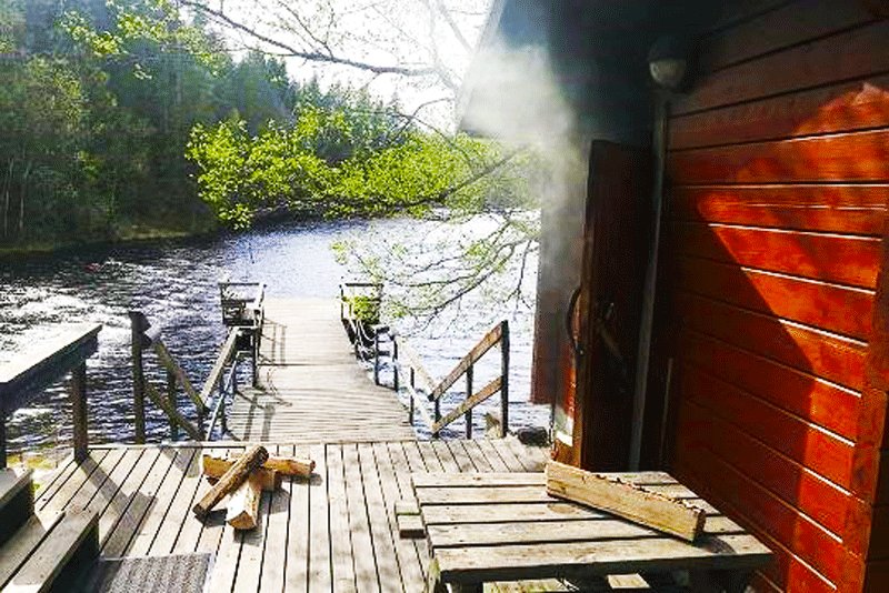 Lake near the sauna, Helsinki