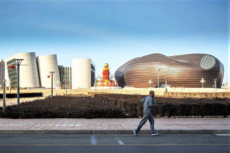 City library building is also fully equipped, Ordos