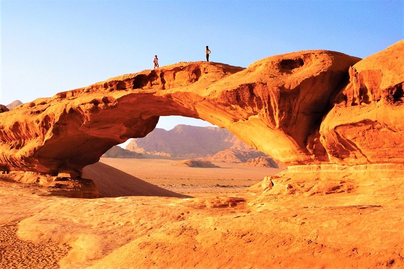 Burdah Rock Bridge, Aqaba