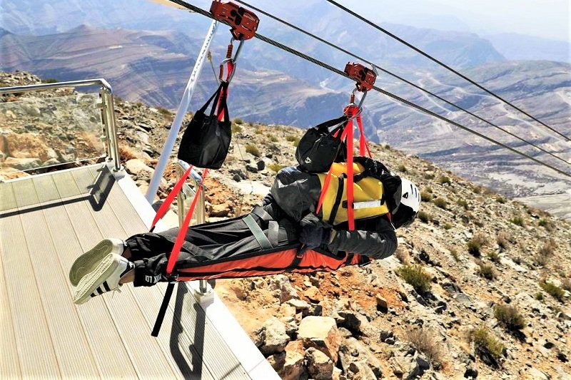 Zipline, Ras al-Khaimah