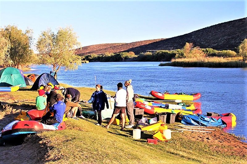 Orange river camping, Karasburg