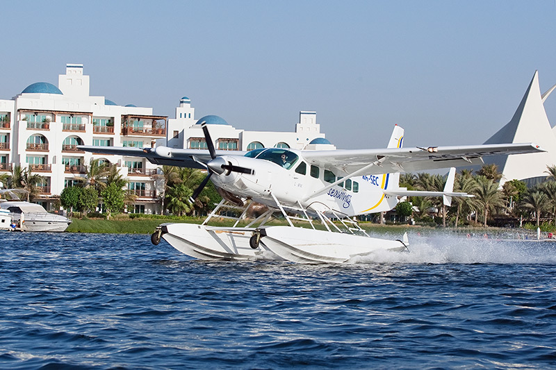 Seaplane in Dubai