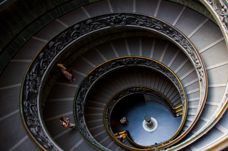 Vatican Museum ladder