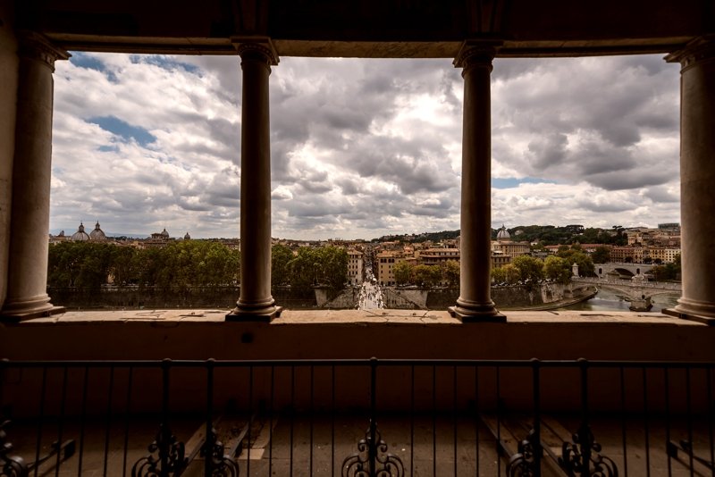 View from Castel Sant'Angelo