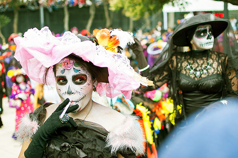 How to become a participant of the Day of the Dead Festival in Mexico City