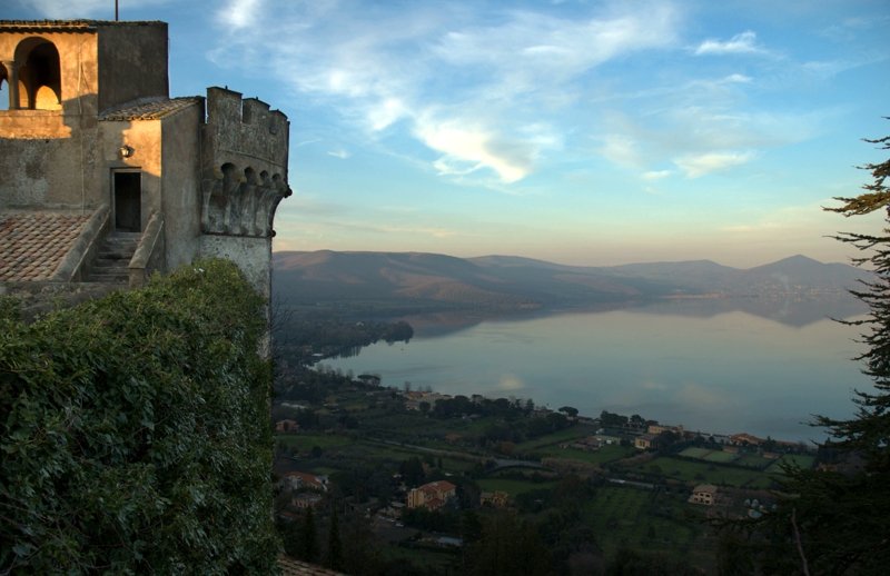 View from the Odescalchi castle