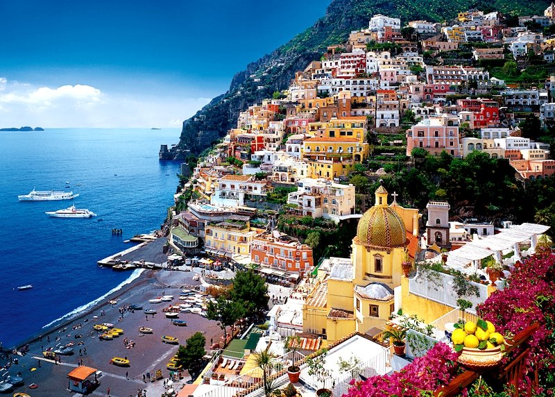 The coast of Naples